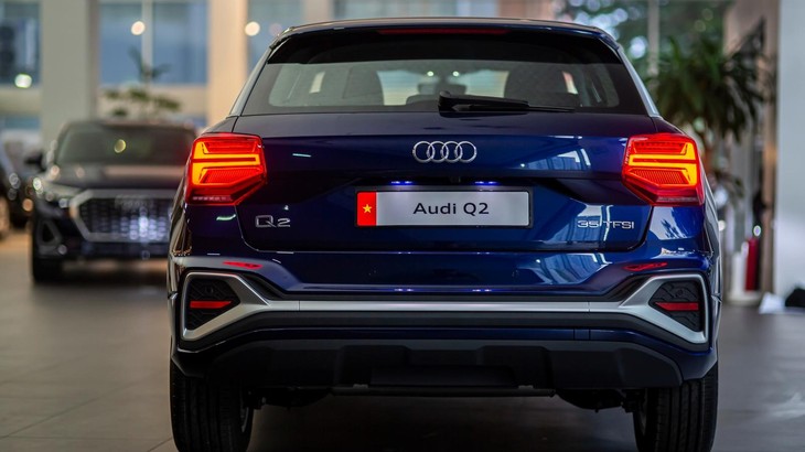 Đuôi xe Audi Q2 2021